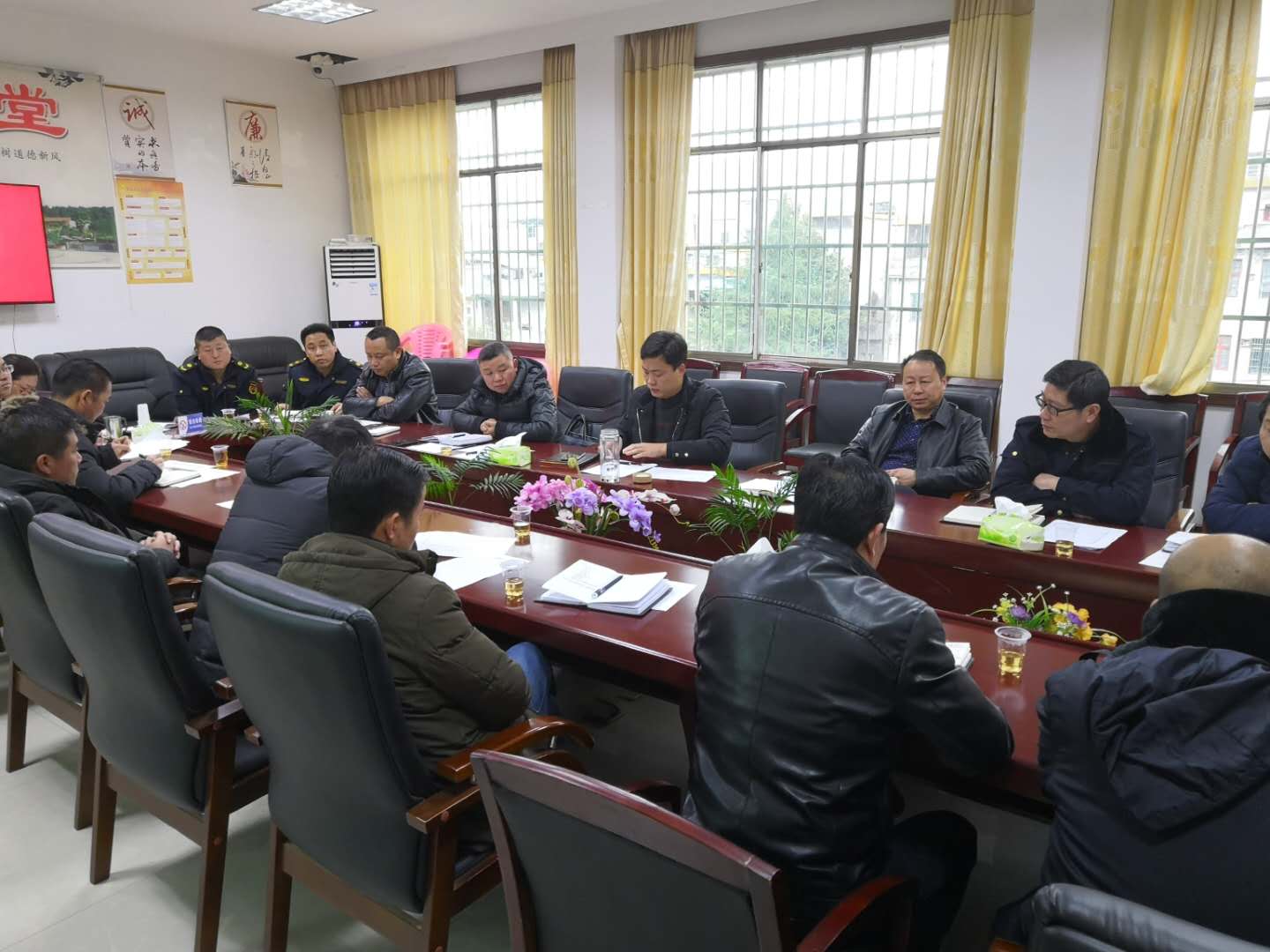 新田城管执法局:节后“收心会” 鼓舞士气