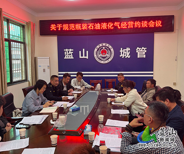 蓝山县城市管理和综合执法局召开规范瓶装液化石油气经营约谈会议.jpg