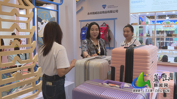 我县皮具箱包亮相上海国际展 政企合力抢滩全球市场2.jpg