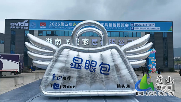 第五届永州•蓝山国际皮具箱包博览会九大展区就绪待启 参展企业陆续进驻布展1.jpg