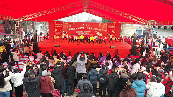 永州市2023年“兔迎新年展宏图·文化惠民闹元宵”品牌活动在冷水滩区举行