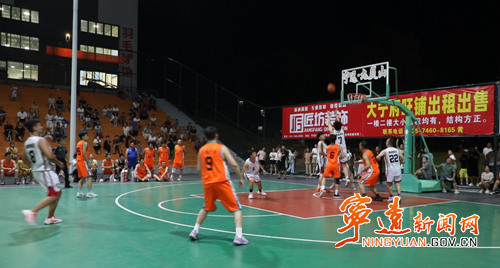 宁远县舜陵街道第一届“舜德杯”篮球赛开赛_副本500.png