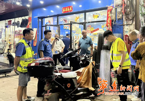 宁远县冷水镇：开展电动自行车违规停放充电专项整治行动_副本_副本500.jpg
