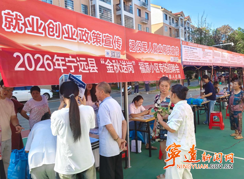 宁远县人社局：岗位送进安置小区 就业帮扶温暖群众_副本500.png